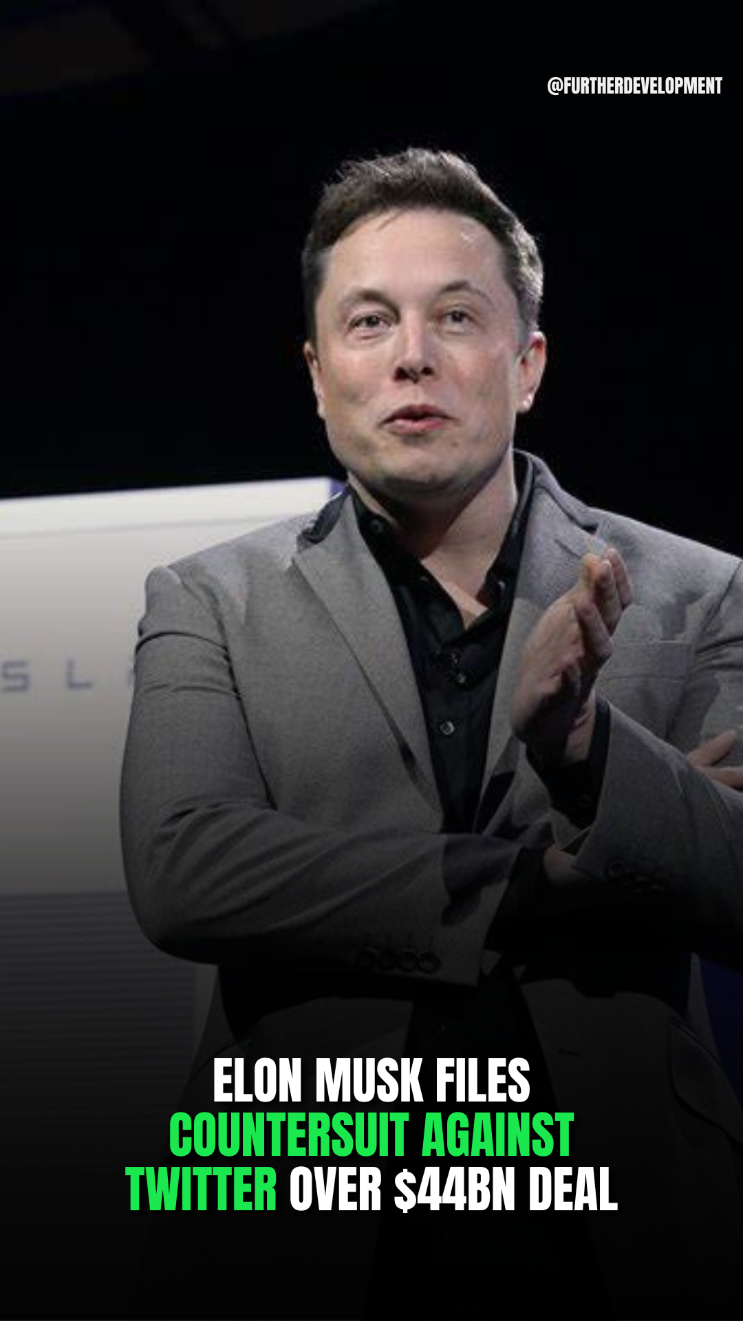 Elon Musk files countersuit against Twitter over $44bn deal