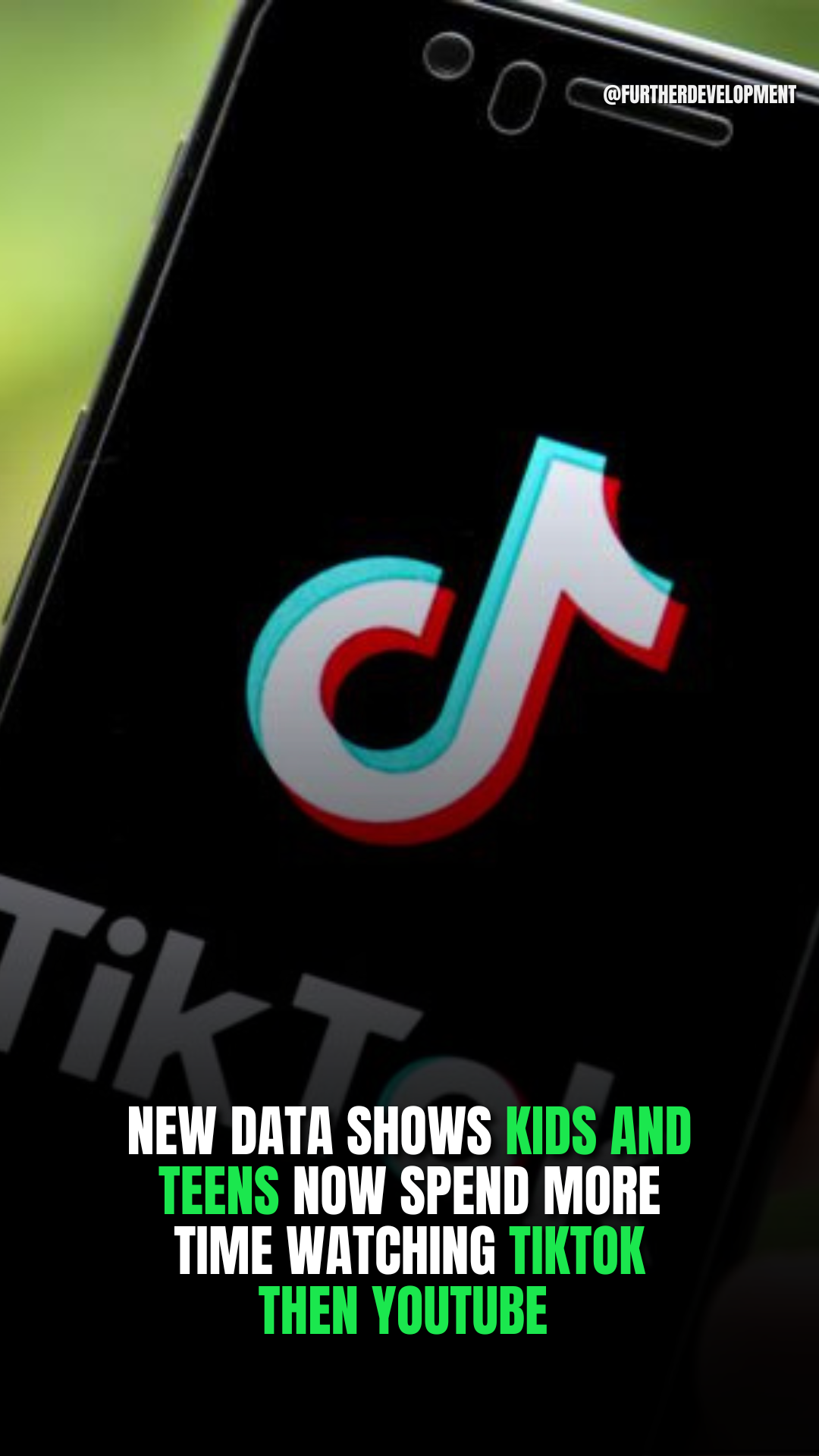 NEW DATA SHOWS KIDS AND TEENS NOW SPEND MORE TIME WATCHING TikTok THAN YOUTUBE