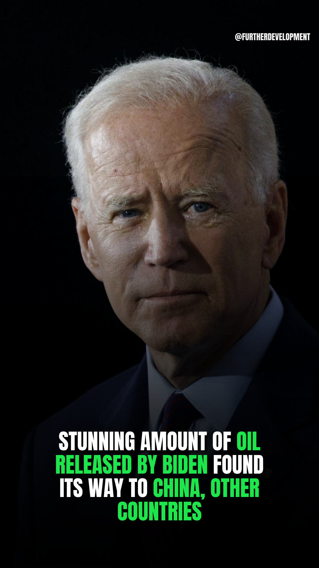 Stunning Amount Of Oil Released By Biden Found its Way To China, Other Countries
