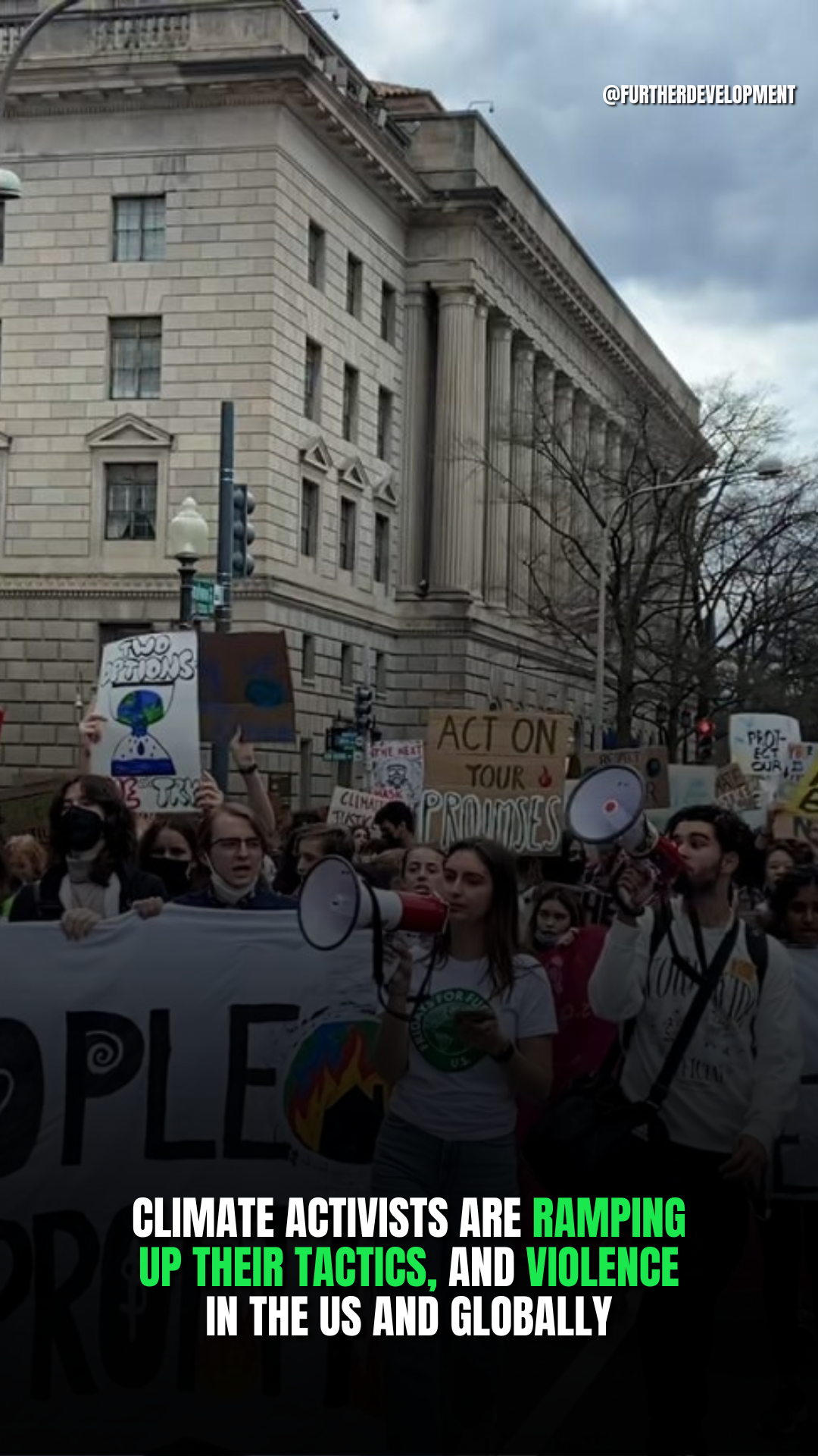 Climate activists are ramping up their tactics, and violence in the US and globally