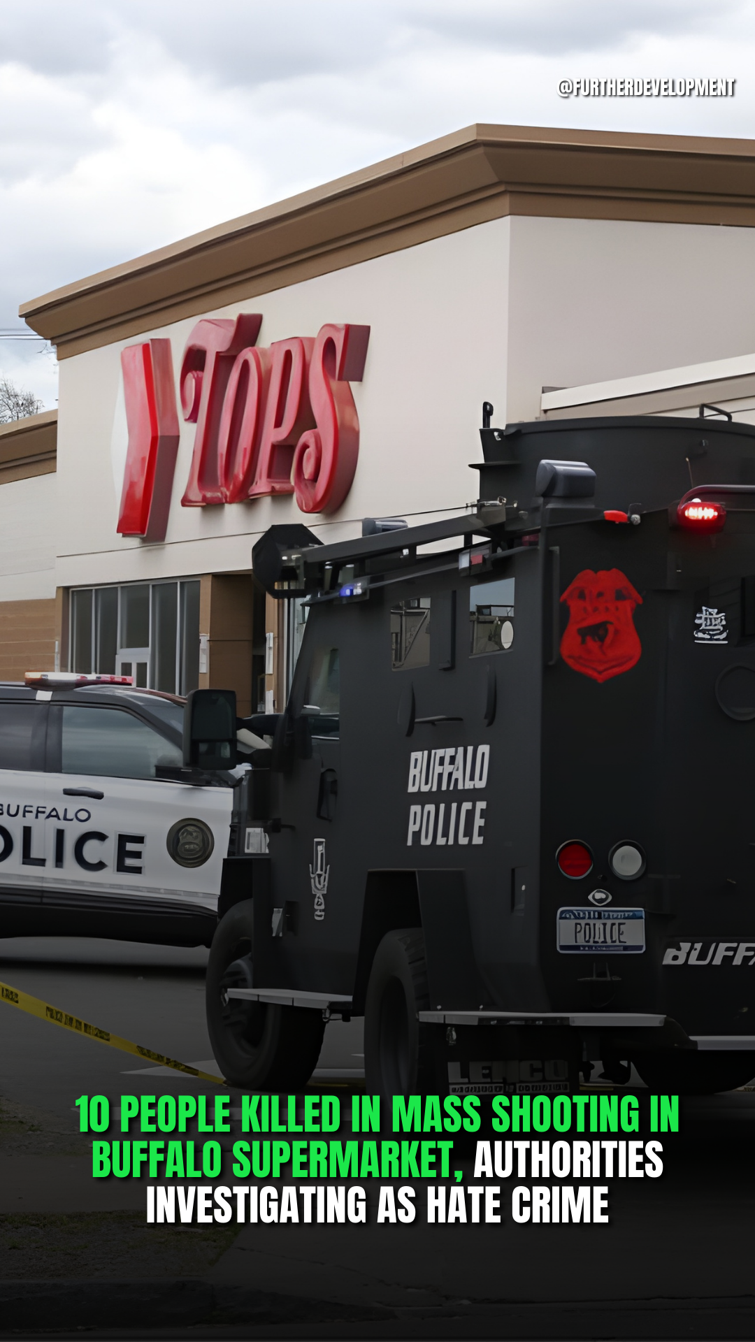 10 people killed in mass shooting in buffalo supermarket, authorities investigating as hate crime